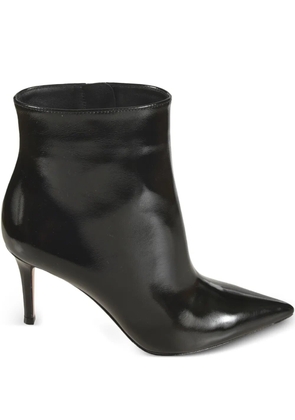 Gianvito Rossi 85mm pointed-toe stiletto boots - Black