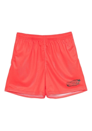 BLUE SKY INN logo-print soccer shorts - Red