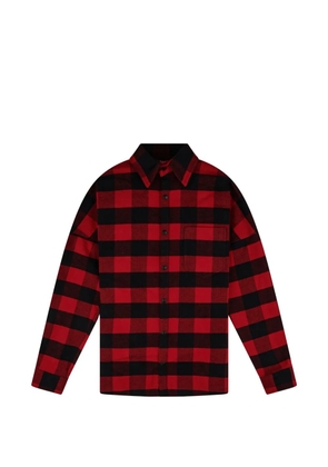 Palm Angels check-pattern shirt - Red