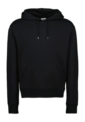 Courrèges drawstring long-sleeve hoodie - Black