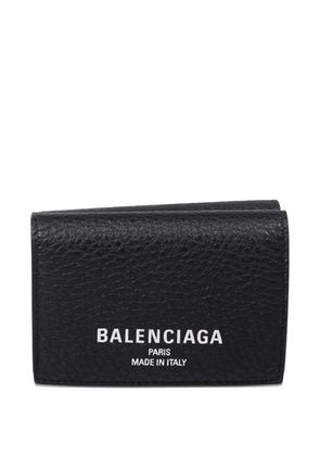 Balenciaga flap wallet - Black