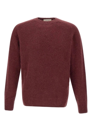 Filippo De Laurentiis ribbed crew-neck sweater - Red