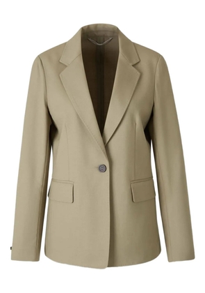 Peserico single-button flap-pocket blazer - Green