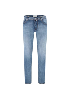Jacob Cohën faded-wash denim jeans - Blue
