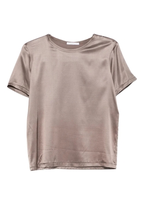 Cenere GB crew-neck T-shirt - Blacks and greys