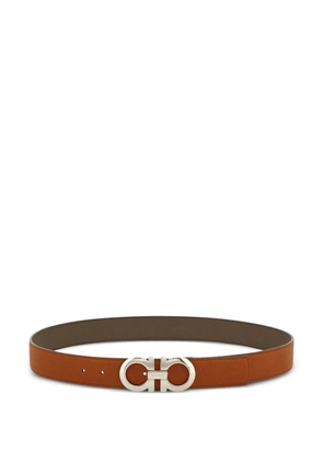 Ferragamo reversible gancini belt - Brown