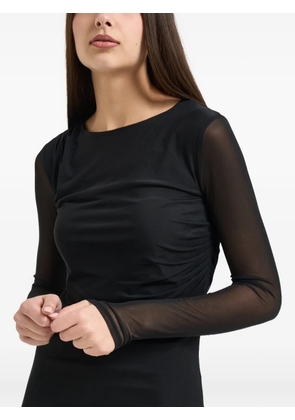 Patrizia Pepe long-sleeve dress - Black