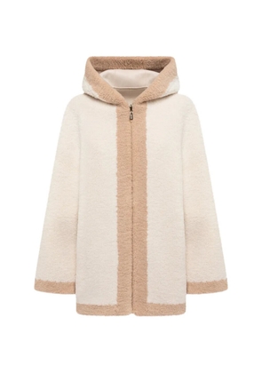 Blugirl hooded zip coat - Neutrals