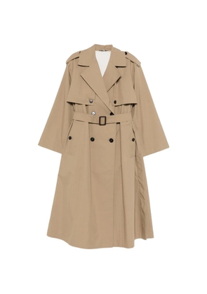 Weekend Max Mara belted double-breasted coat - Neutrals
