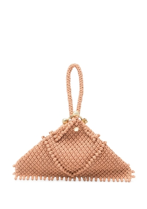 ALEMAIS zip-fastening tote bag - Pink