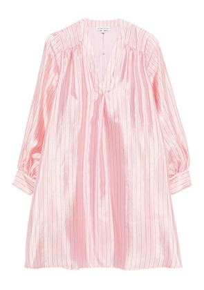 Stine Goya Yorando stripe V-neck dress - Pink