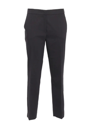 Clips elastic-waist trousers - Black