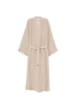 mvp wardrobe V-neck kimono - Neutrals