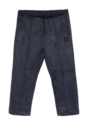 BOSS drawstring track pants - Blue