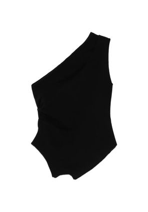 Róhe one-shoulder top - Black