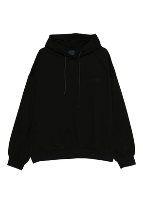 Juun.J cotton hoodie - Black