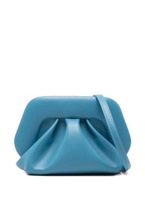 Themoirè small Bios clucth bag - Blue