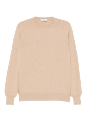 Bruno Manetti fine-knit jumper - Neutrals