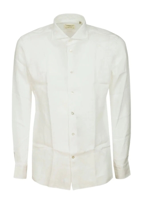 BORRIELLO NAPOLI linen shirt - White