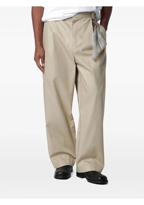 DARKPARK Davide wide-leg trousers - Neutrals