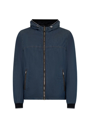 Moorer STILO-CST hooded jacket - Blue