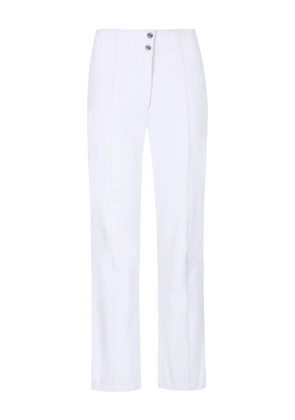 DESCENTE seam-detail ski trousers - White