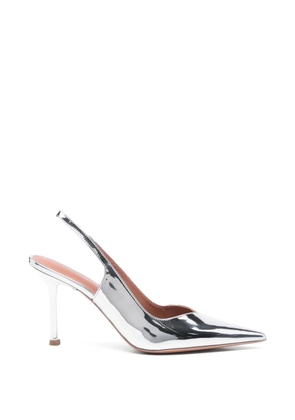 Castagna Darya pointed slingback pumps - Silver