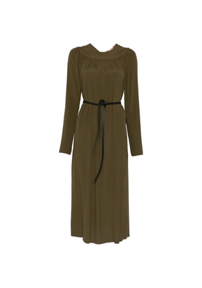 Nº21 keyhole midi dress - Green