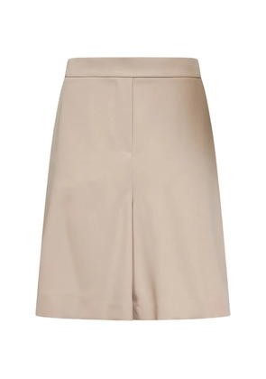 P.A.R.O.S.H. pleated tailored shorts - Neutrals