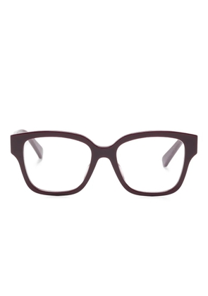 Bvlgari Tubogas square-frame glasses - Purple