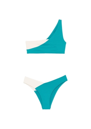 ERES one-shoulder bicolour beachwear - Blue