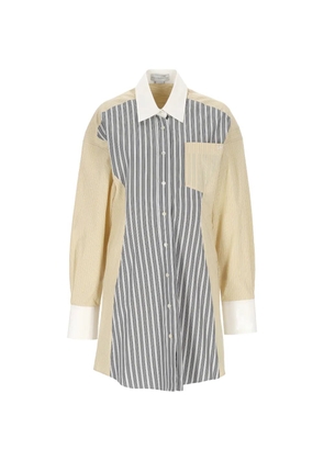 Stella McCartney striped shirt dress - Yellow