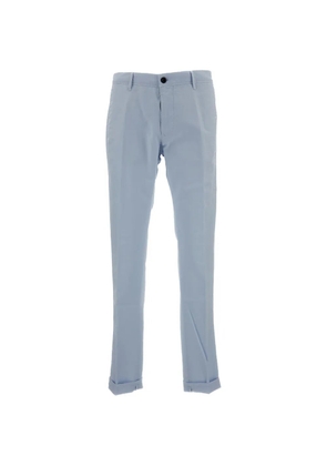 Incotex blue straight trousers