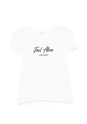 Patrizia Pepe logo-print T-shirt - White