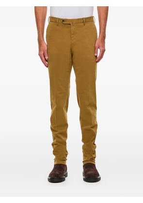 PT Torino button-zip trousers - Brown