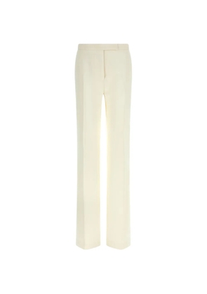TOM FORD creased tuxedo trousers - White