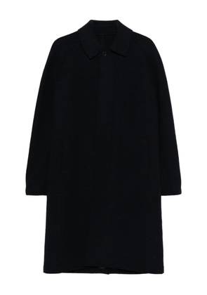 Harris Wharf London raglan-sleeve buttoned coat - Blue