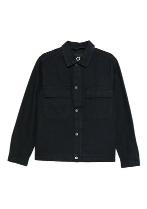 TRC flap-pocket overshirt - Blue