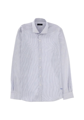 Fay striped shirt - Blue