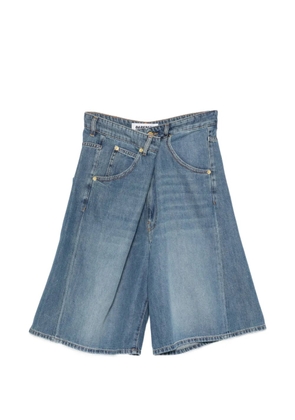 DARKPARK wide-leg denim shorts - Blue