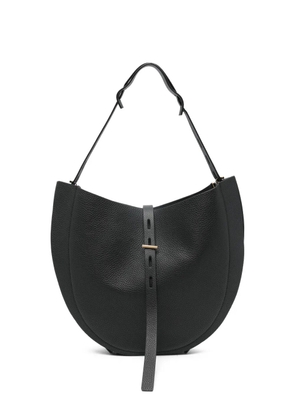 MINOBOSSI textured strap shoulder bag - Black