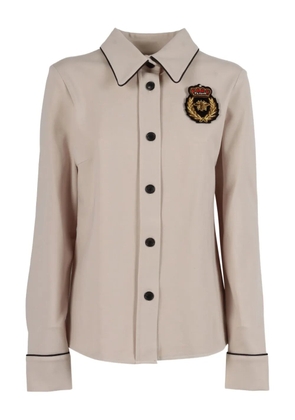 Shirtaporter long sleeve shirt - Neutrals