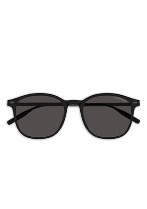 Montblanc round-frame sunglasses - Black