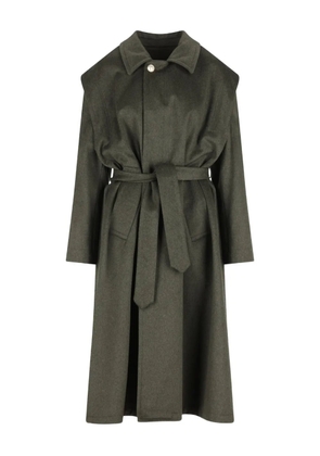 Cini belted coat - Green
