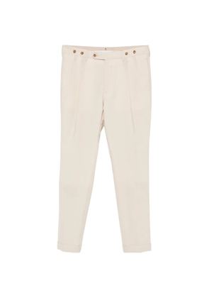 Berwich cuffed tailored trousers - Neutrals