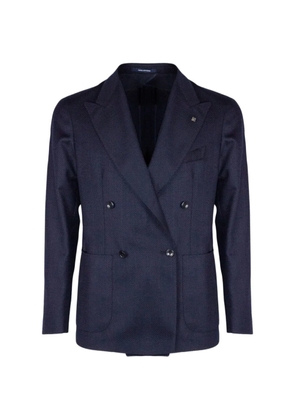 Tagliatore double-breasted blazer - Blue