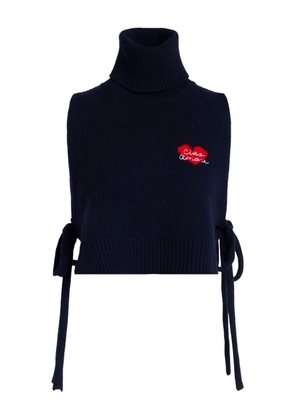 Giada Benincasa CiaoAmore tie-detail sweater - Blue