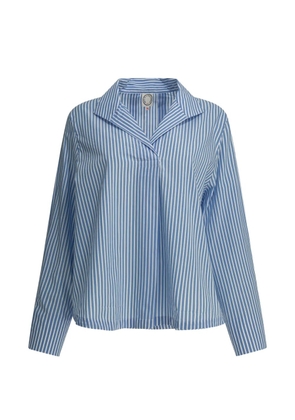 Ines De La Fressange v-neck top - Blue