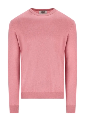 ALPHA STUDIO crew-neck cashmere sweater - Pink