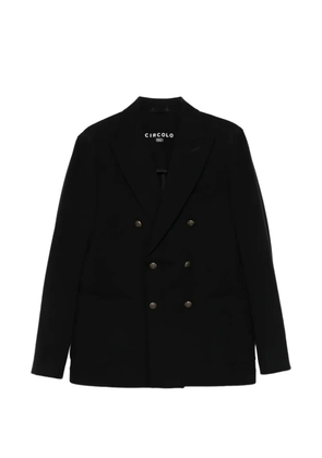 Circolo 1901 double-breasted jacket - Black